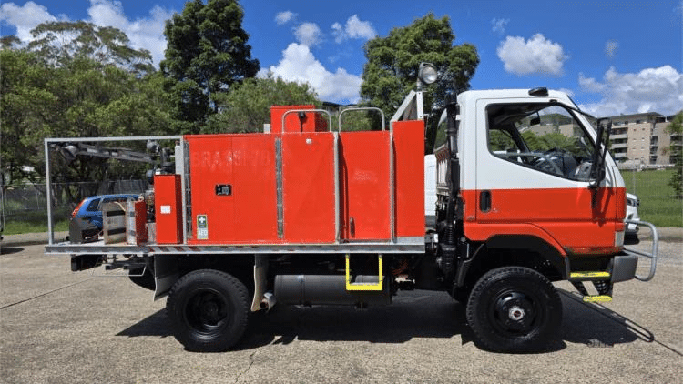 2007 Used Mitsubishi Canter Fire Truck