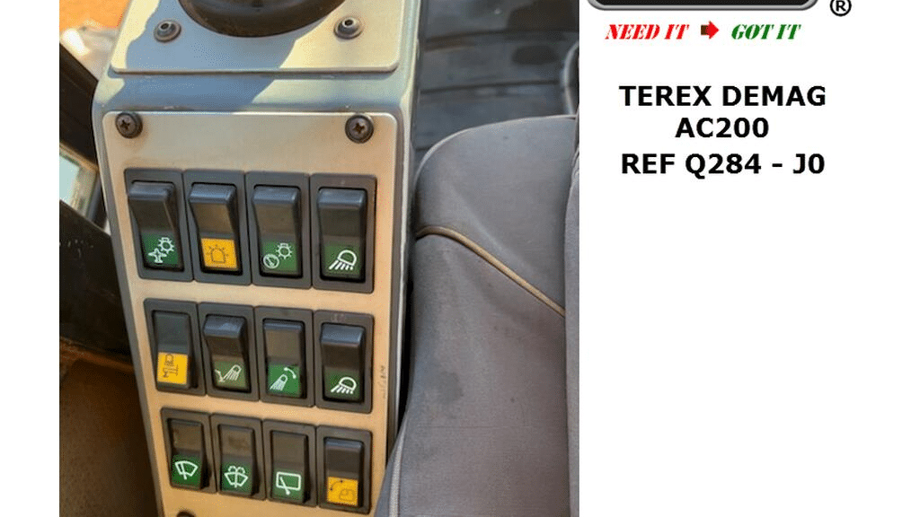 2011 Used Terex AC 200 Crane Truck