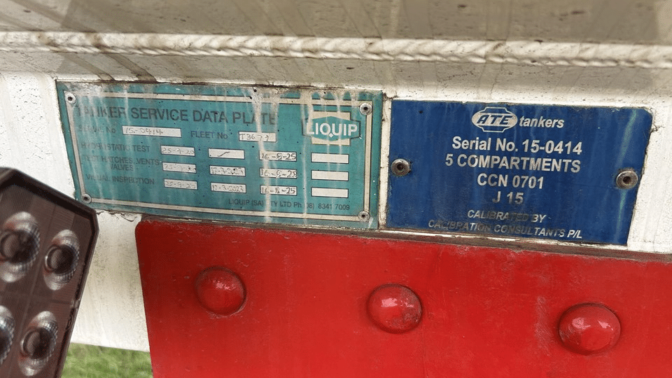 2015 Used ATE TANKERS Tanker