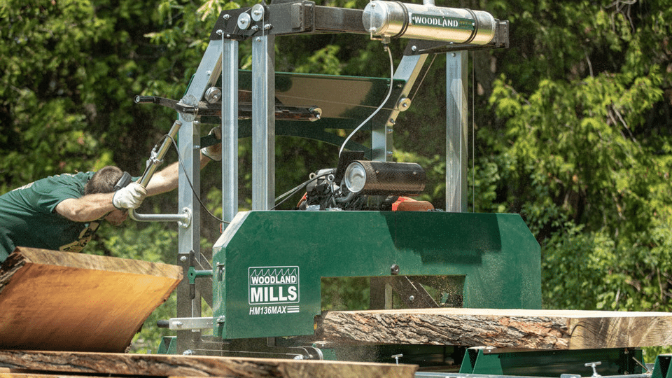 2025 New Woodland Mills HM136MAX Sawmilling & Timber Processing Machinery