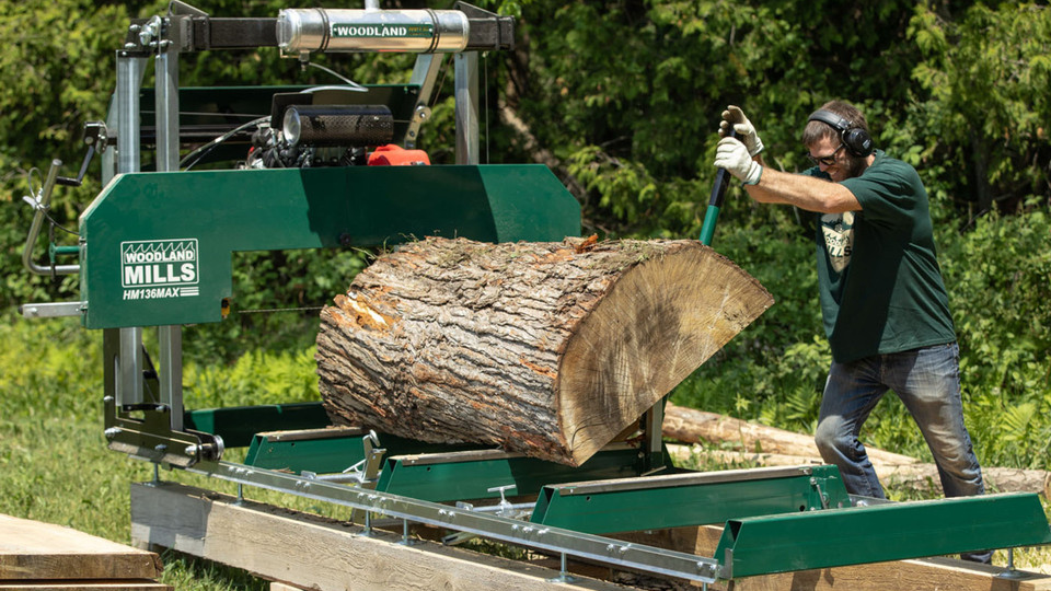 2025 New Woodland Mills HM136MAX Sawmilling & Timber Processing Machinery