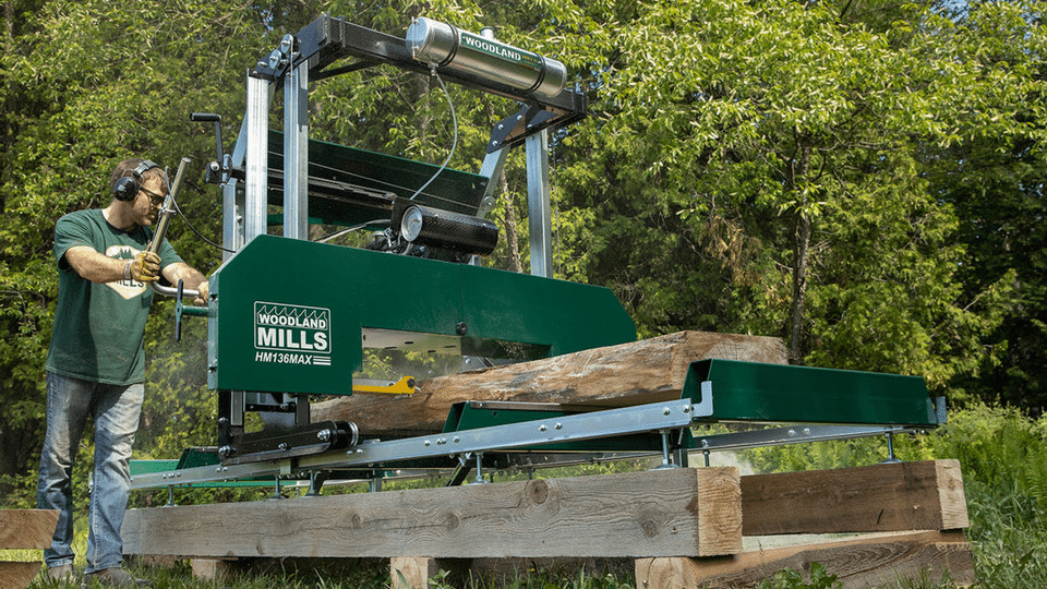 2025 New Woodland Mills HM136MAX Sawmilling & Timber Processing Machinery