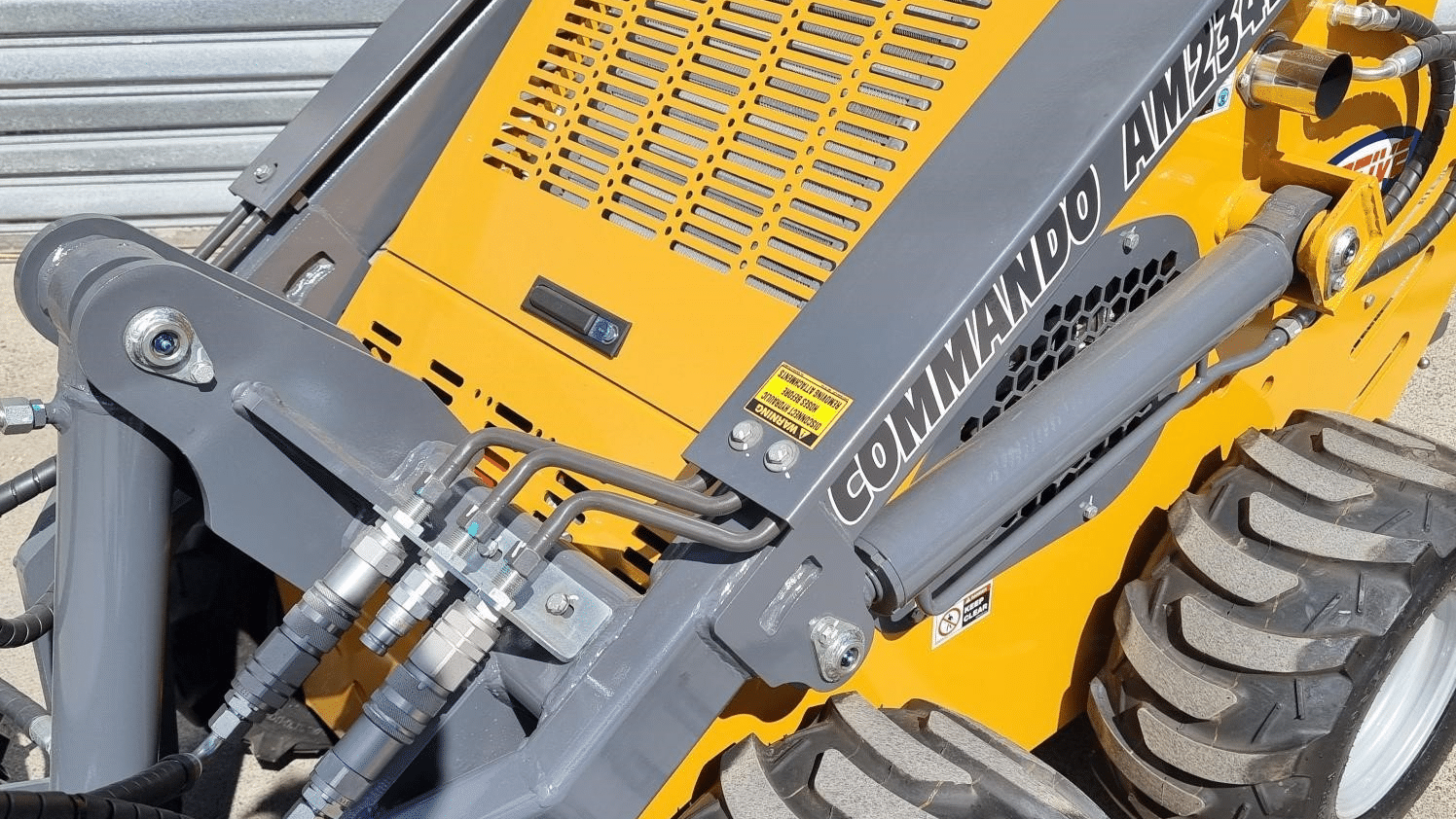 2025 New Active Machinery Commando AM234PW Skid Steers