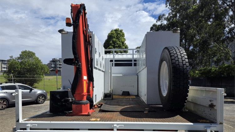 2016 Used Isuzu FTS Crane Truck