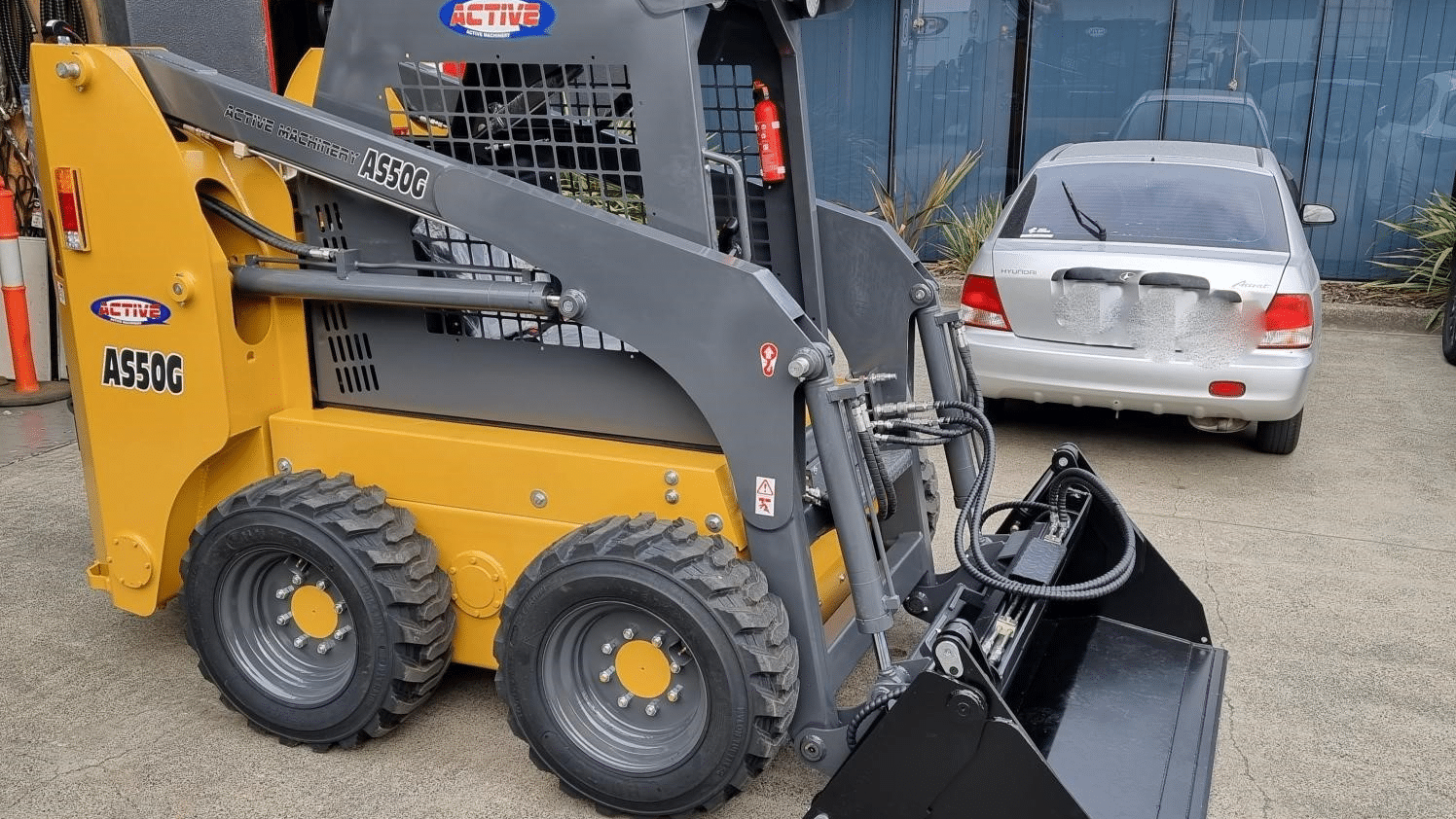 Active Machinery AS50G Skid Steer