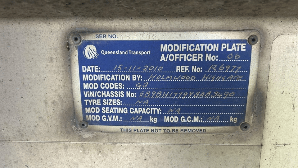 2000 Used Holmwood Tanker