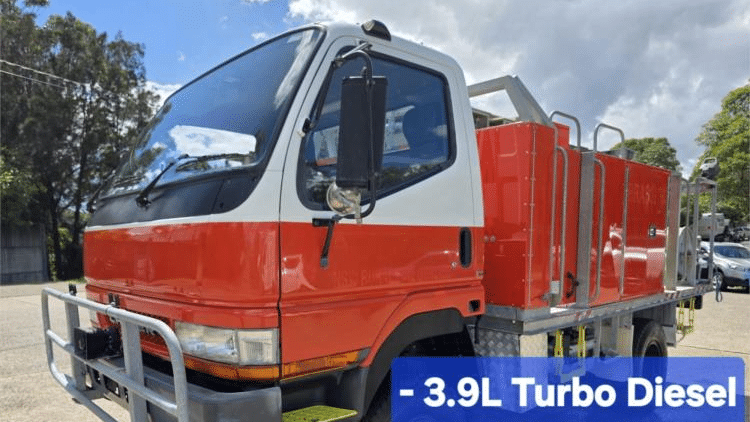 2007 Used Mitsubishi Canter Fire Truck