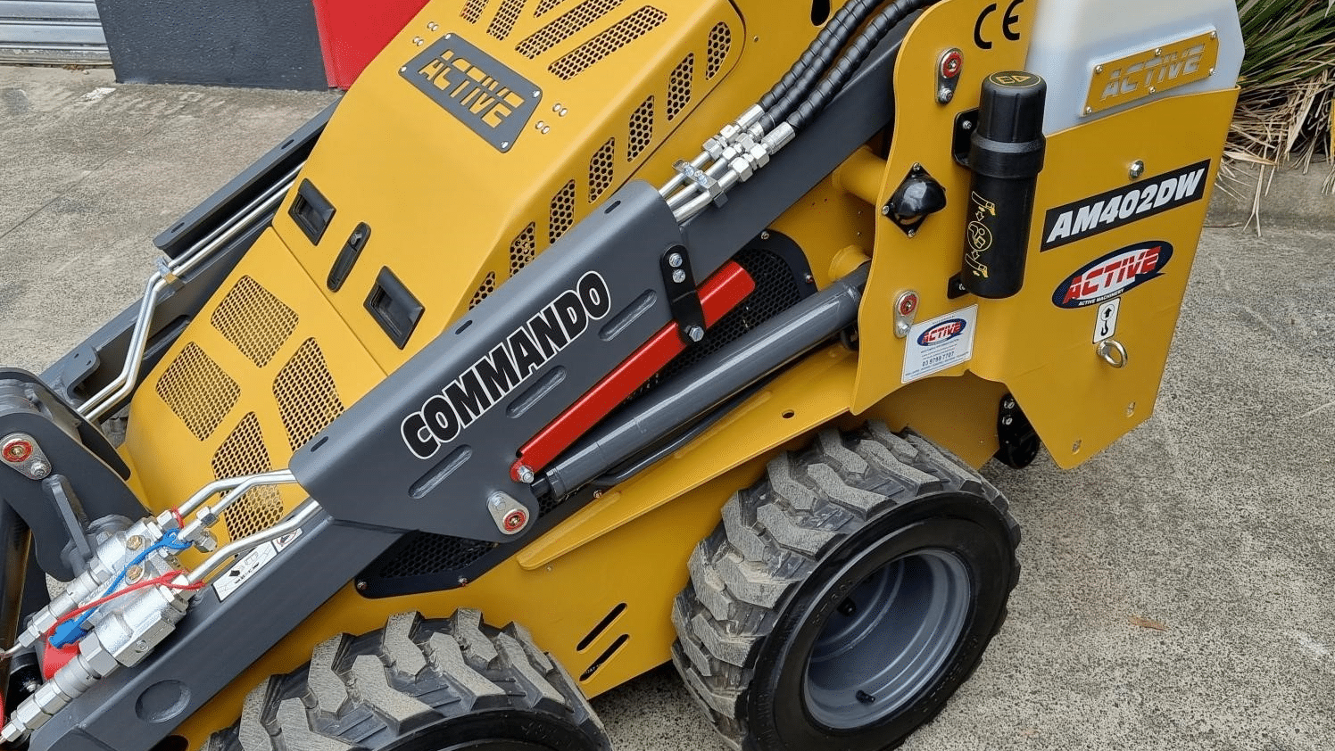 2025 New Active Machinery AM402DW Skid Steers