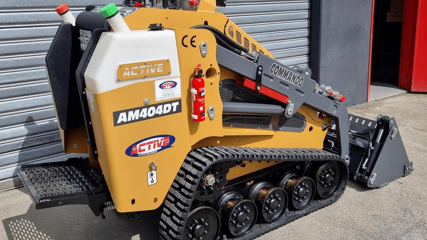 2025 New Active Machinery AM404DT Commando Skid Steers