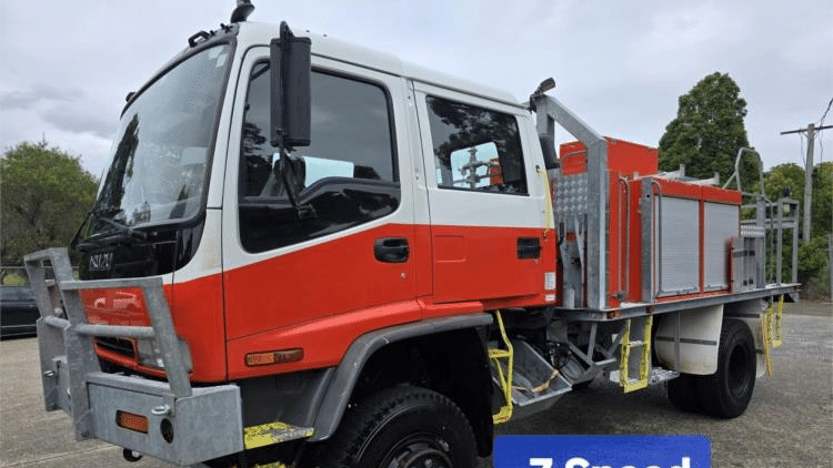2002 Used Isuzu FTS Fire Truck