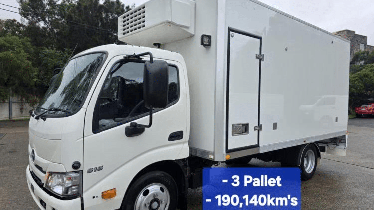 2020 Used Hino 300 Refrigerated Truck