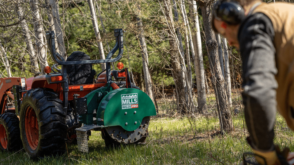 2025 New Woodland Mills WG28 PRO Stump Grinders & Land Clearing Equipment