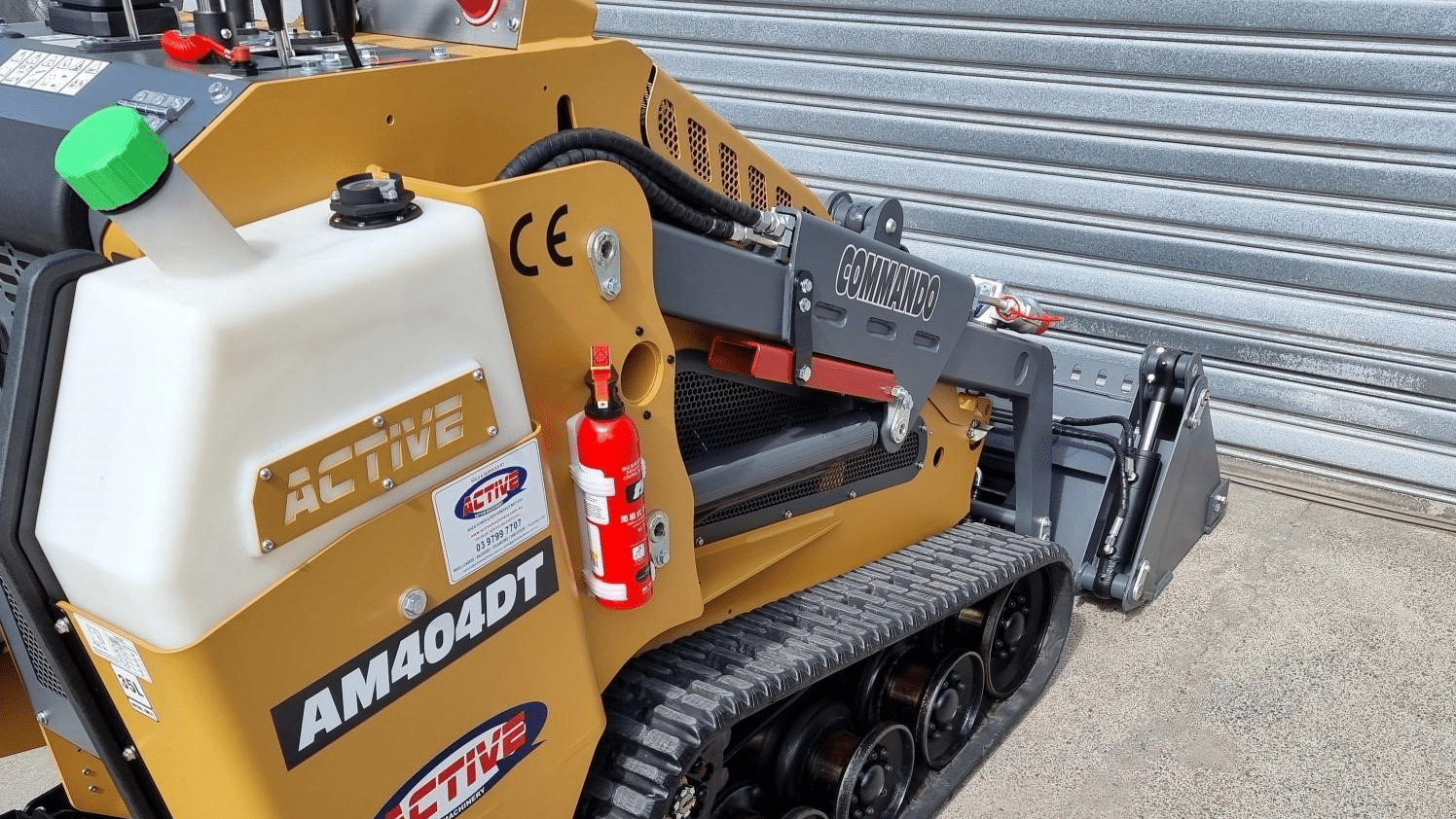2025 New Active Machinery AM404DT Commando Skid Steers