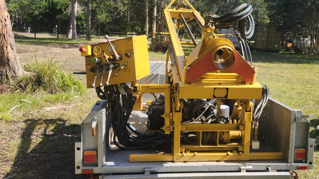 Refurbished Melville Engineering Geotech rig Melville 123 Geotech Drilling Rigs