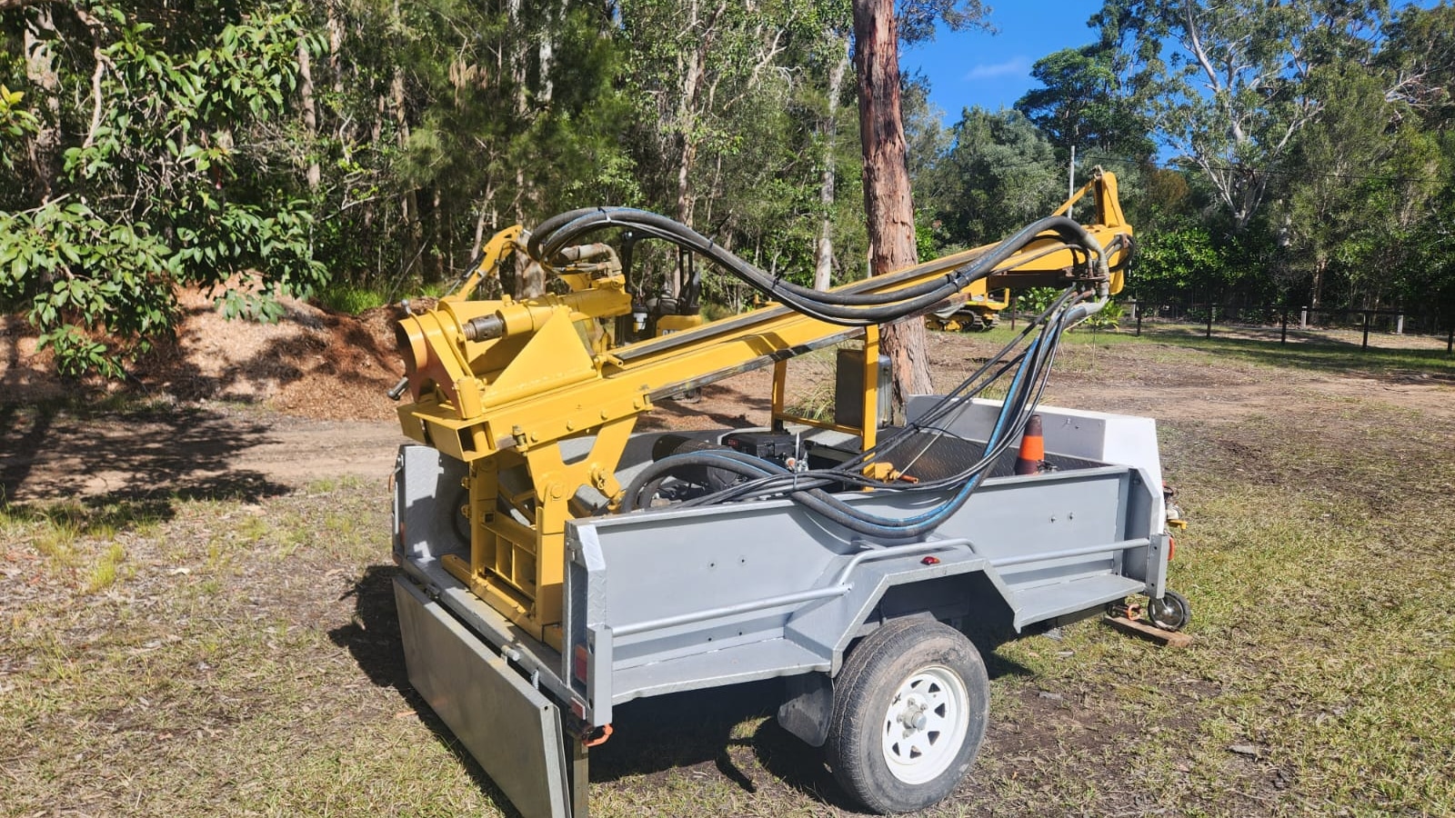 Refurbished Melville Engineering Geotech rig Melville 123 Geotech Drilling Rigs
