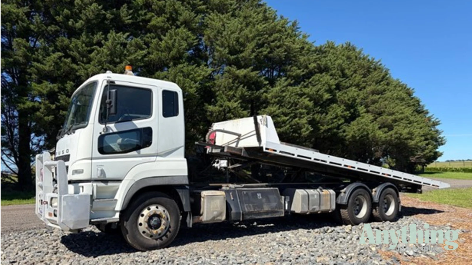 2013 Used MITSUBISHI FUSO FV500 Tray Truck
