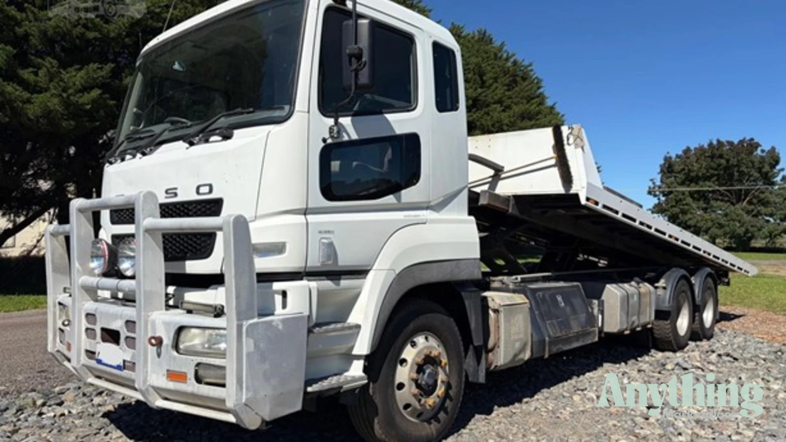 2013 Used MITSUBISHI FUSO FV500 Tray Truck