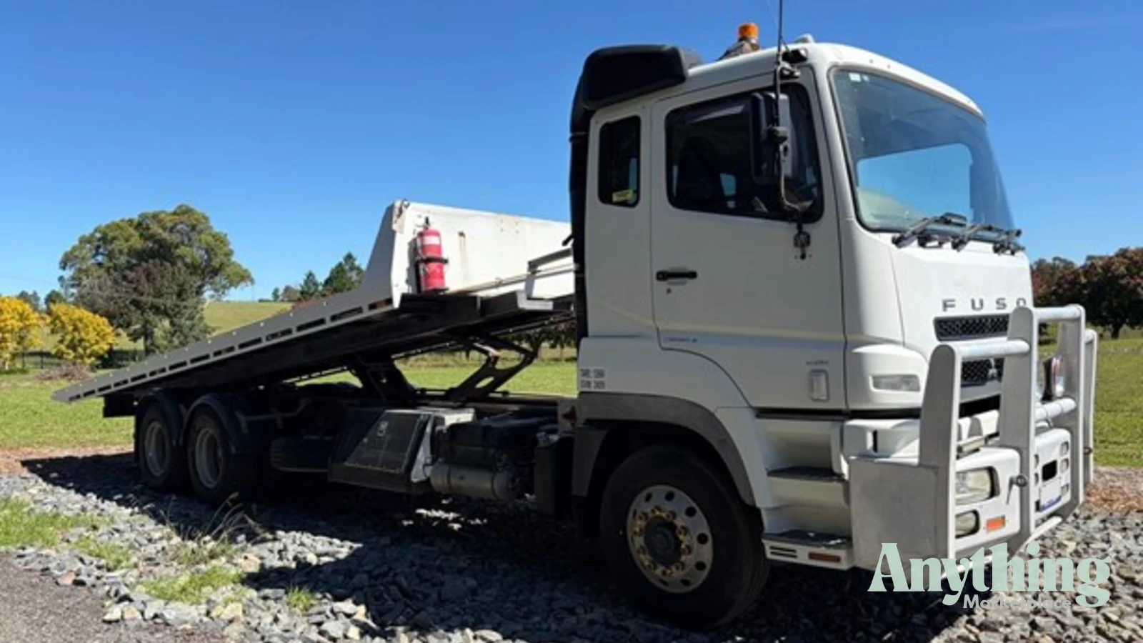 2013 Used MITSUBISHI FUSO FV500 Tray Truck