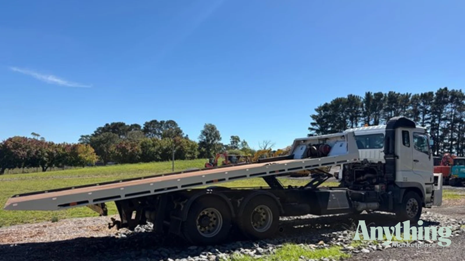 2013 Used MITSUBISHI FUSO FV500 Tray Truck