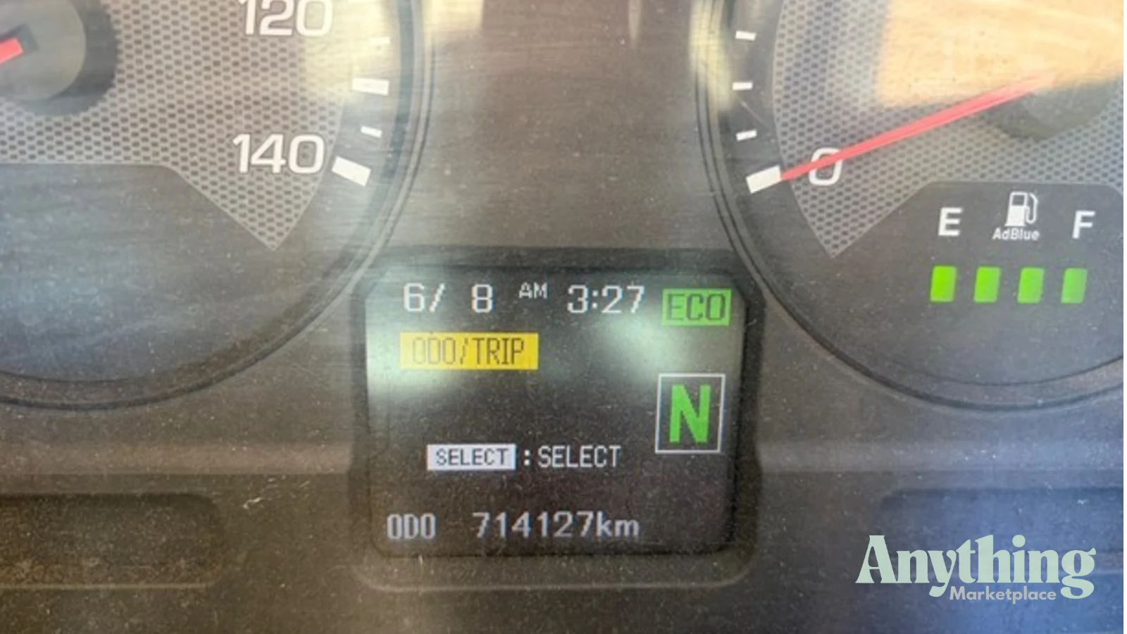 2013 Used MITSUBISHI FUSO FV500 Tray Truck