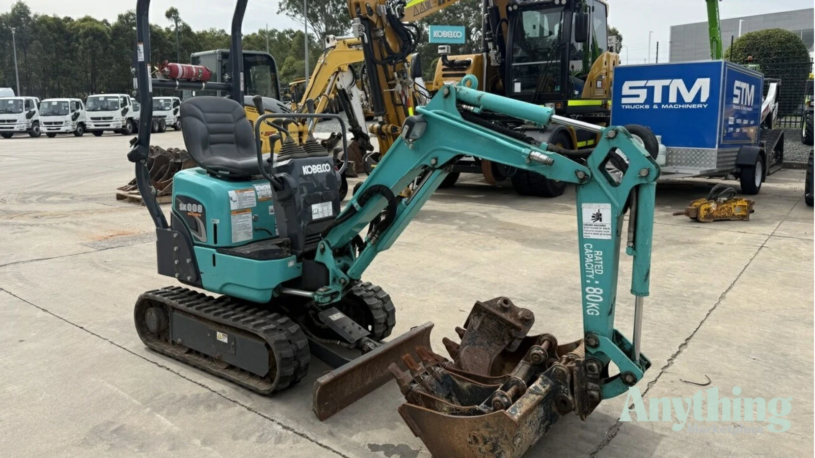 2020 Used Kobelco SK008 Excavators