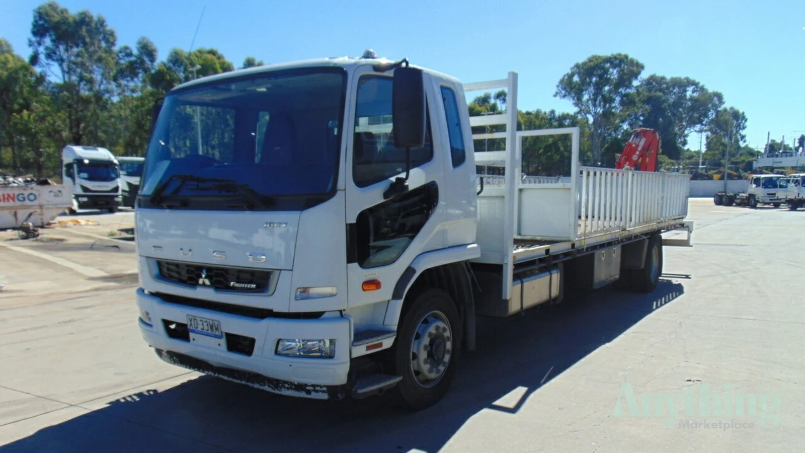 2022 Used Fuso FM67FS2RFAK Crane Truck
