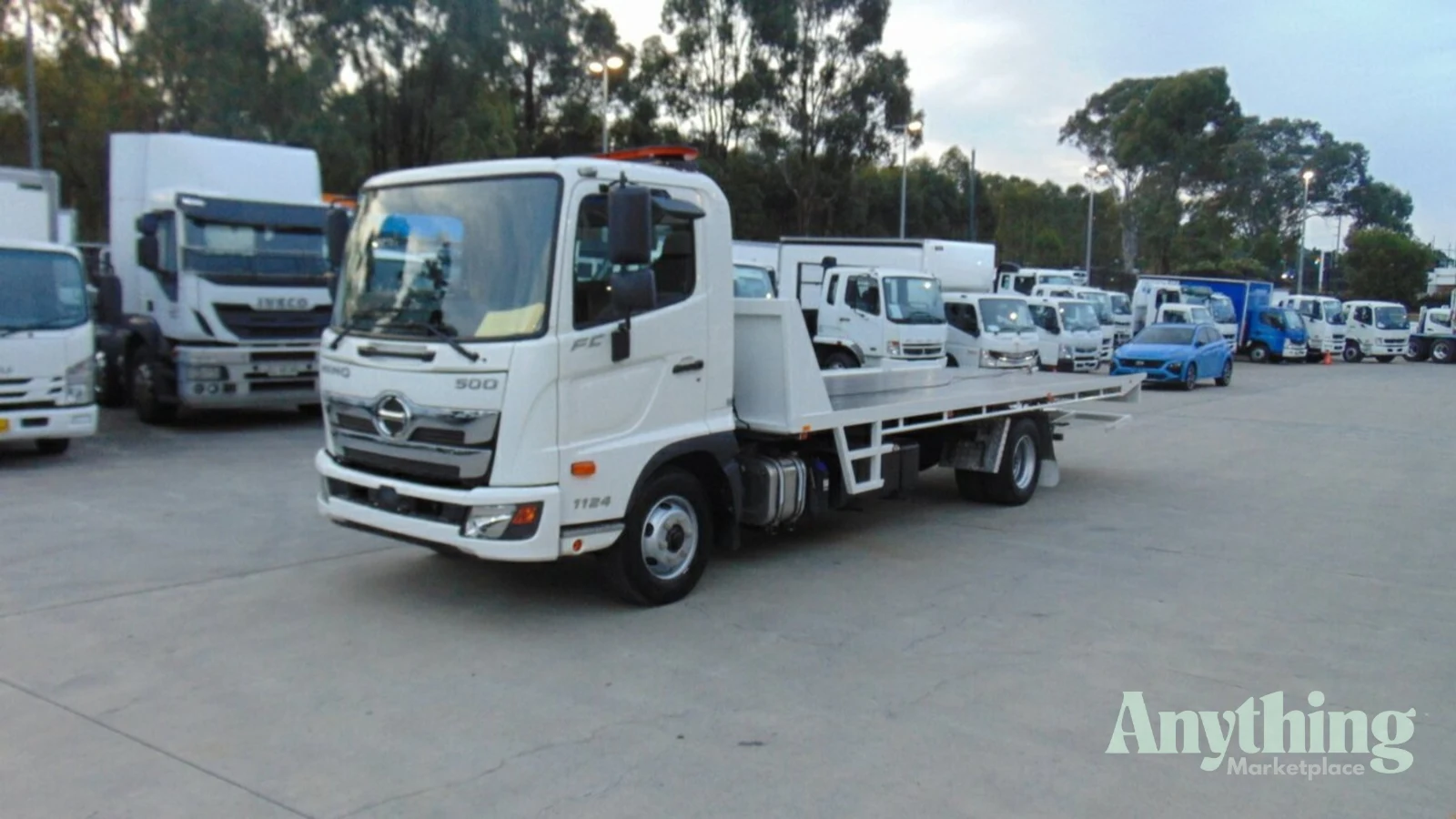 2021 Used Hino 1124 Tray Truck