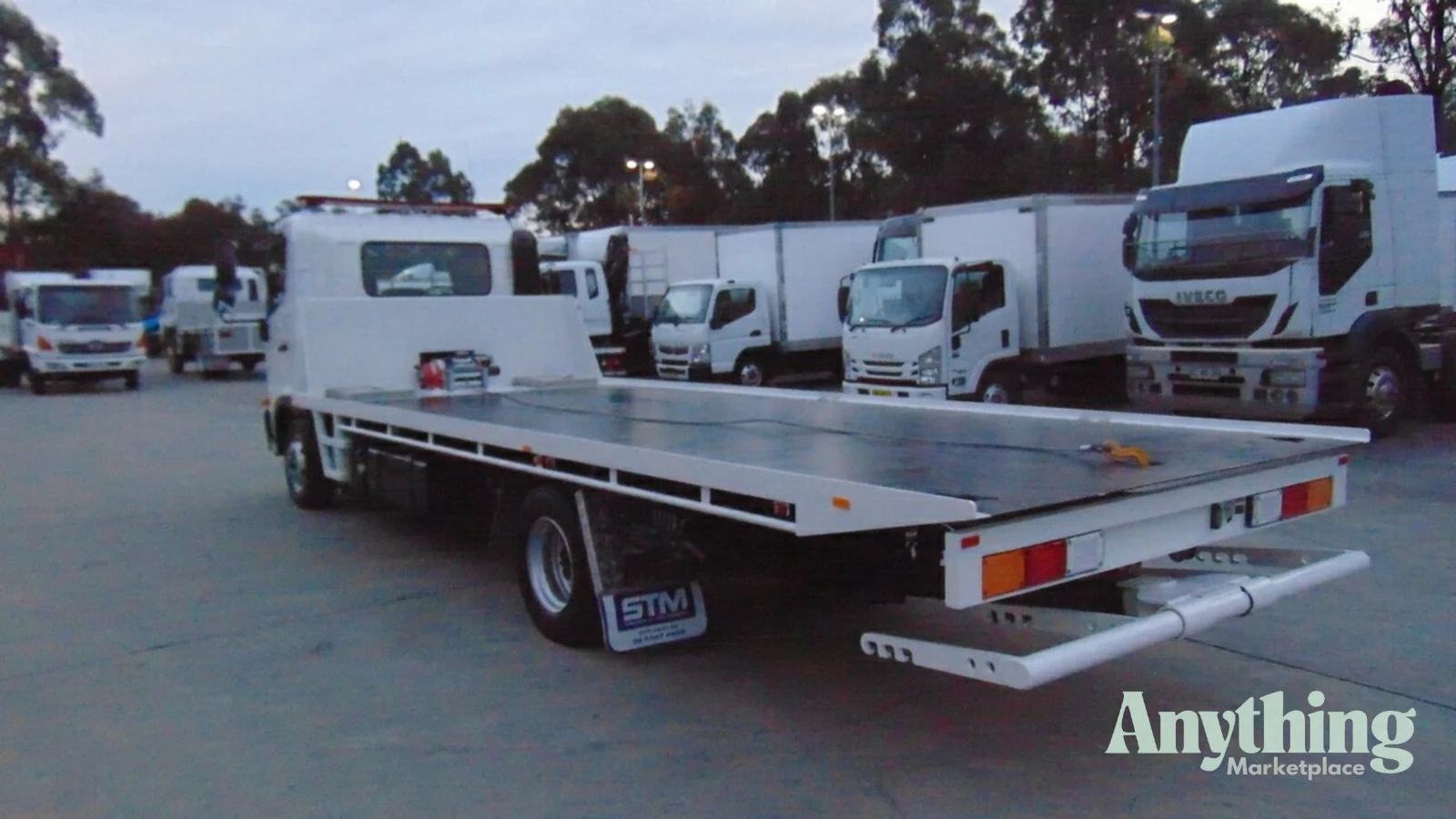 2021 Used Hino 1124 Tray Truck