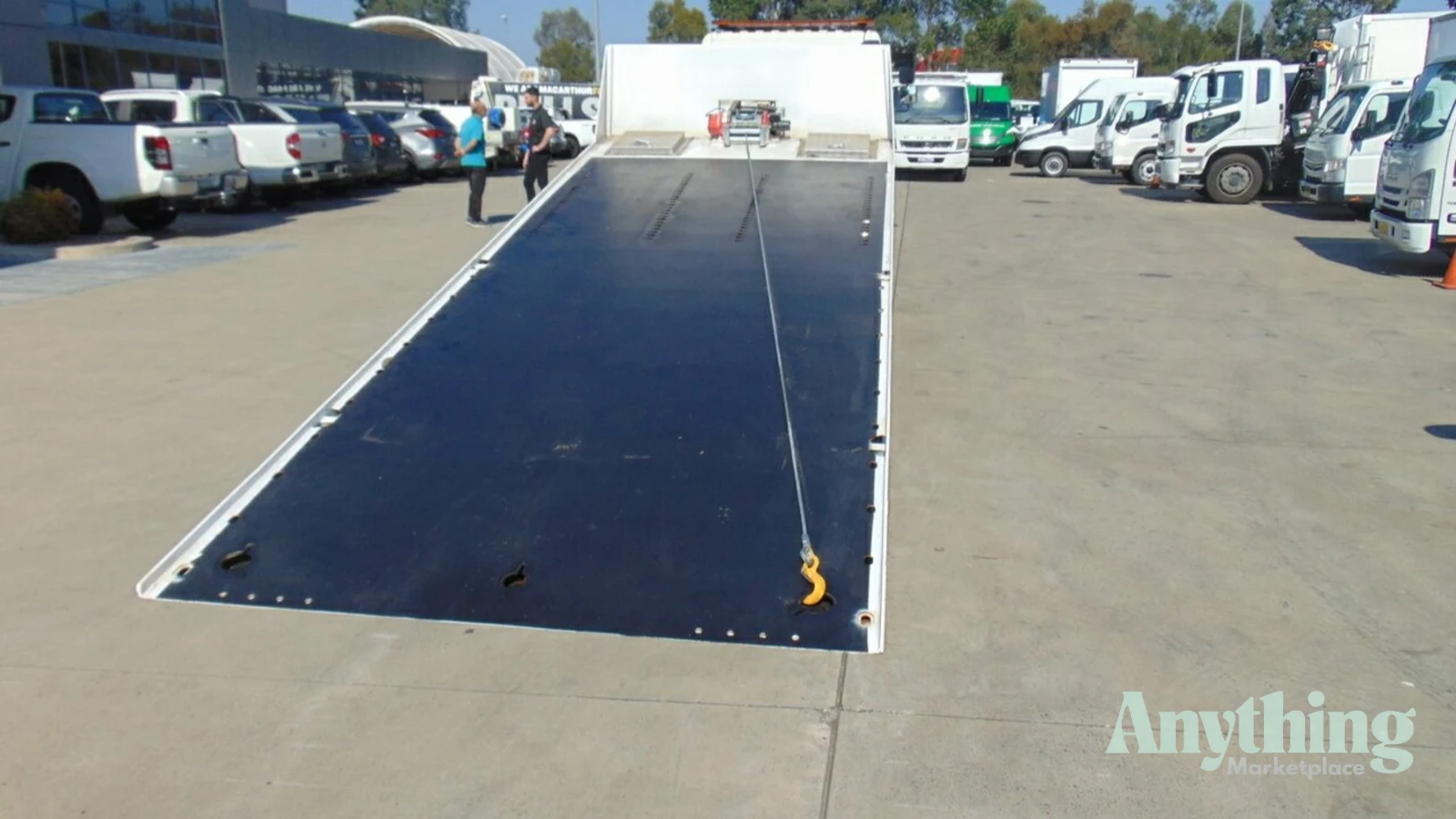 2021 Used Hino 1124 Tray Truck