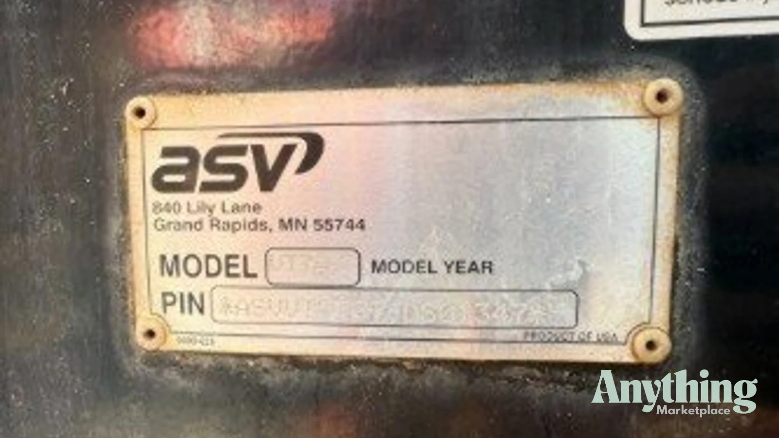 2019 Used Asv VT-70 Skid Steers