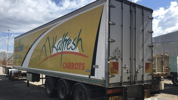 2002 Used Maxitrans Refrigerated Trailer