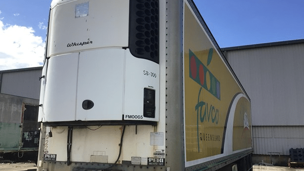 2002 Used Maxitrans Refrigerated Trailer