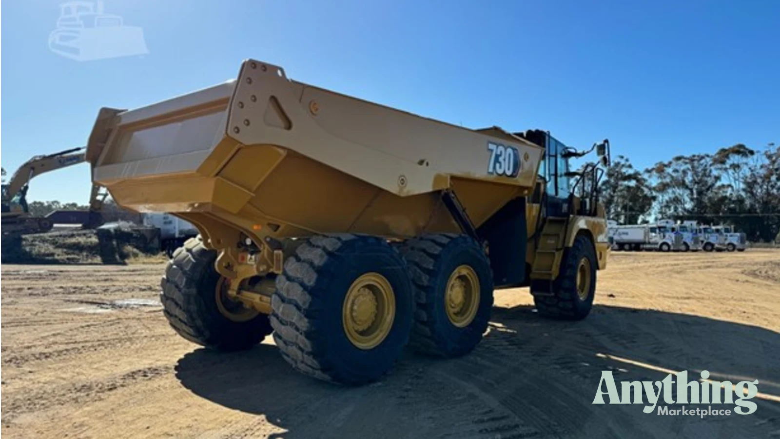 2021 New Caterpillar 730 Dump Truck