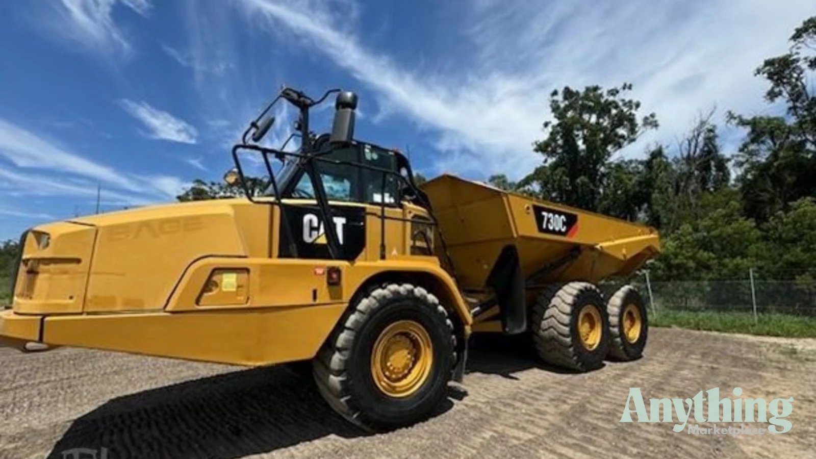 2014 Used Caterpillar 730C Dump Truck