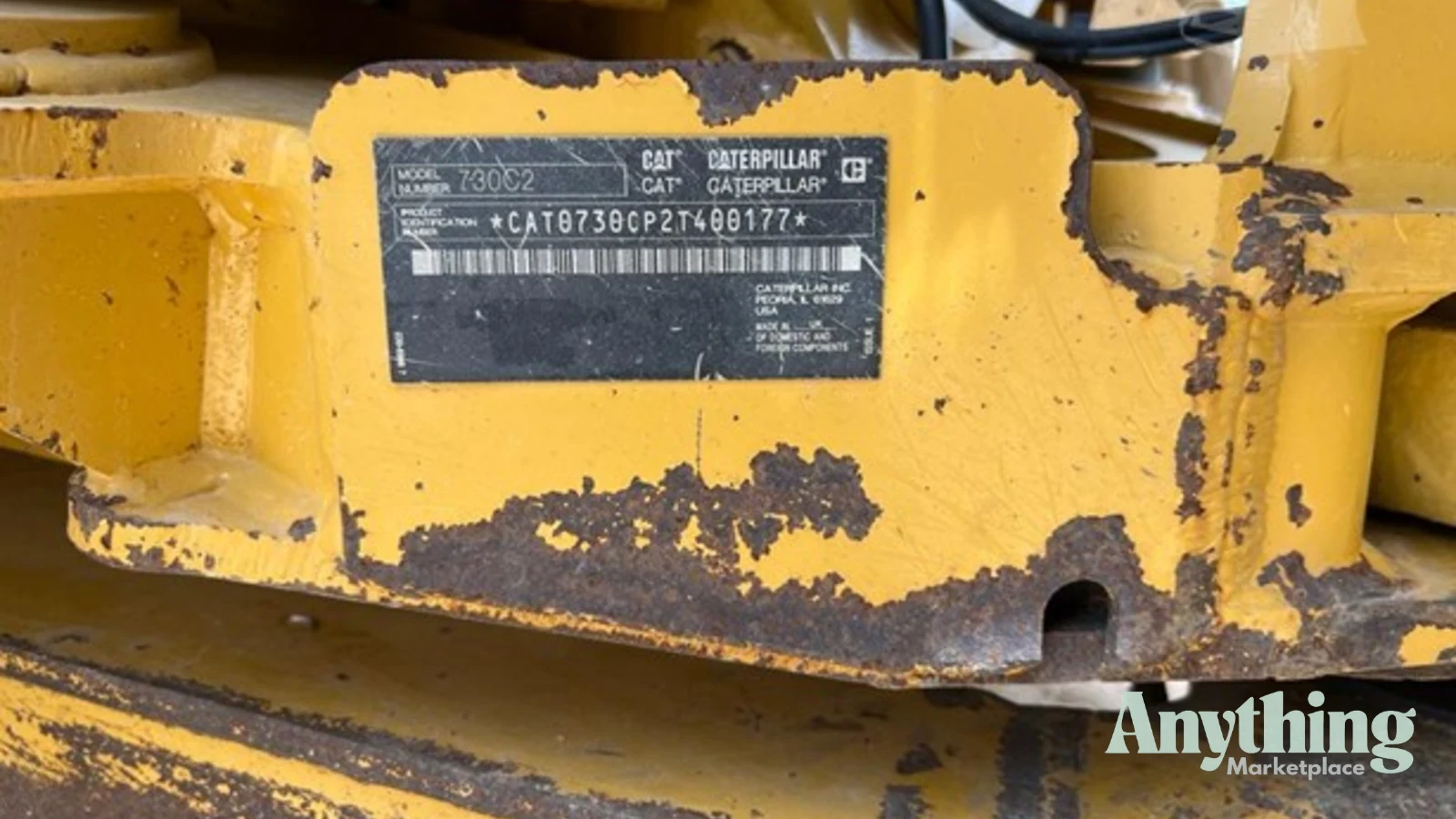 2016 Used Caterpillar 730C2 Dump Truck