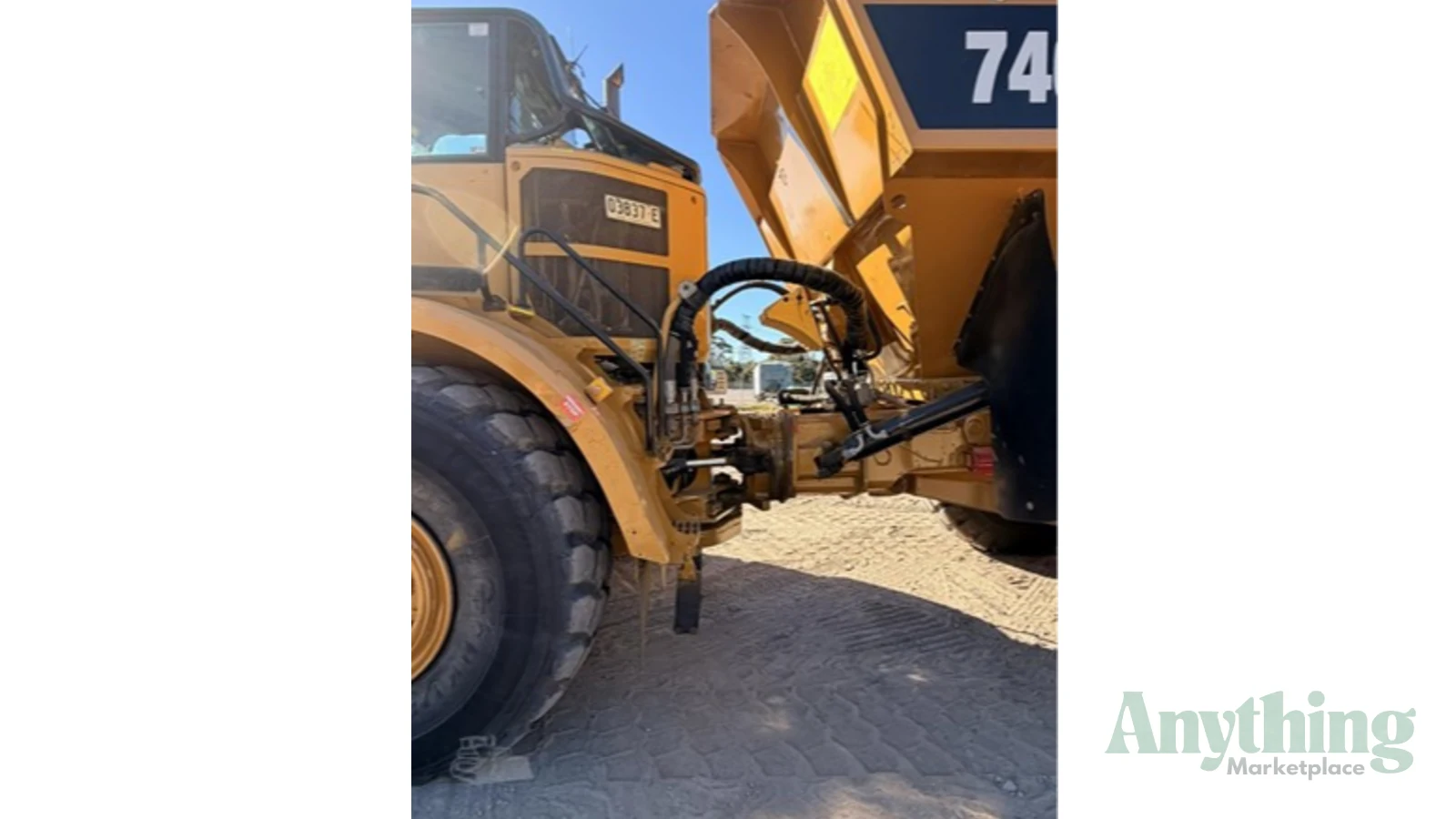 2014 Used Caterpillar 740B Dump Truck