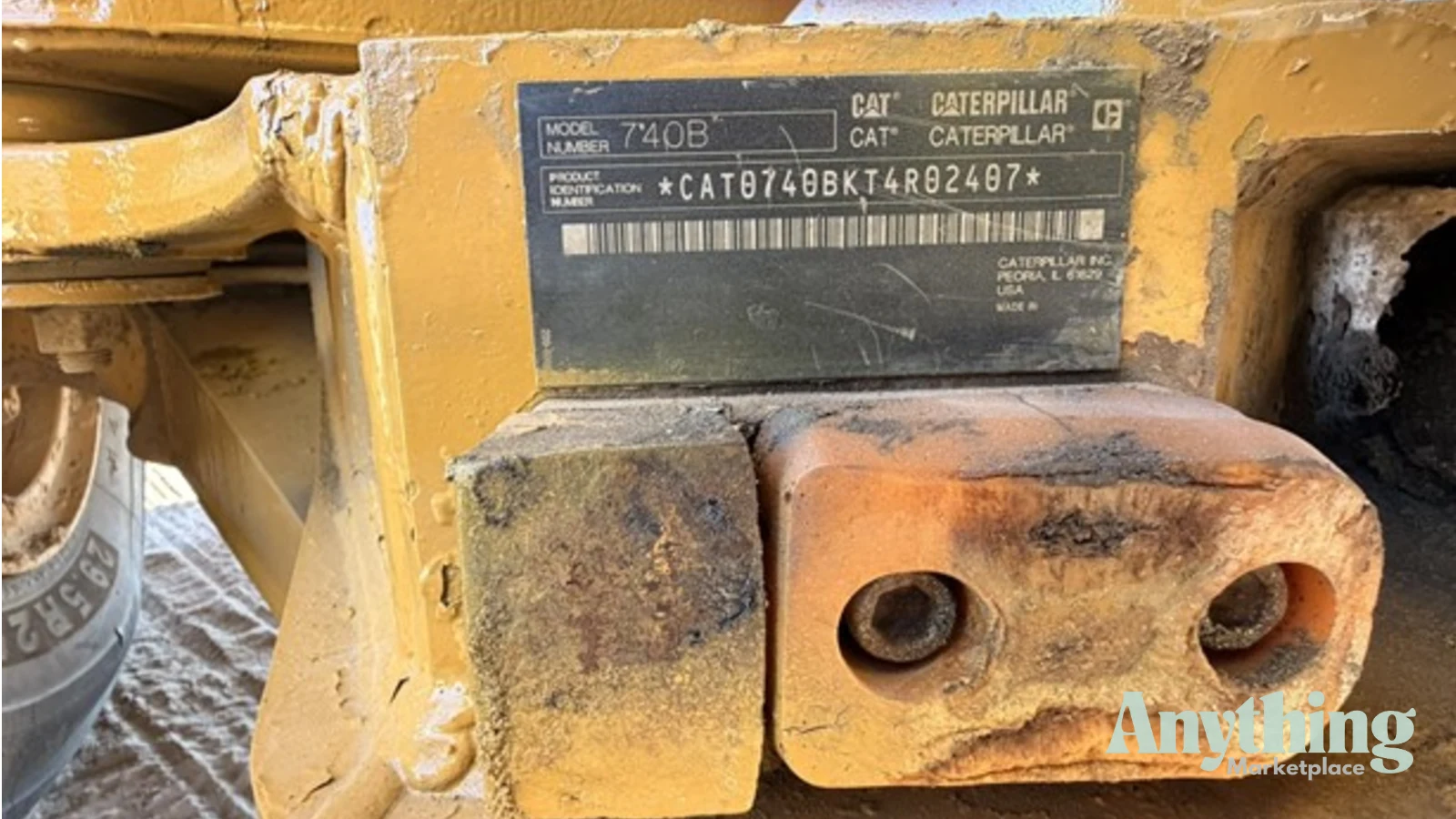 2014 Used Caterpillar 740B Dump Truck