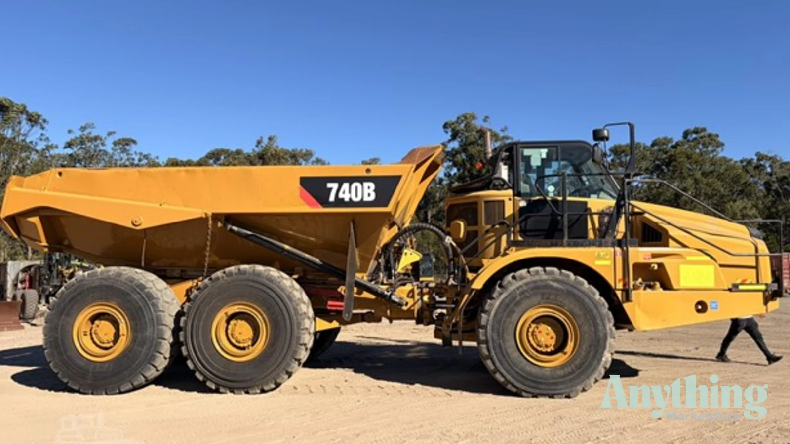 2014 Used Caterpillar 740B Dump Truck