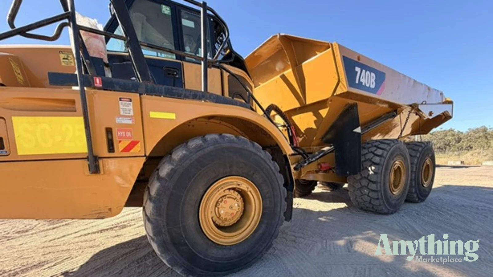 2014 Used Caterpillar 740B Dump Truck
