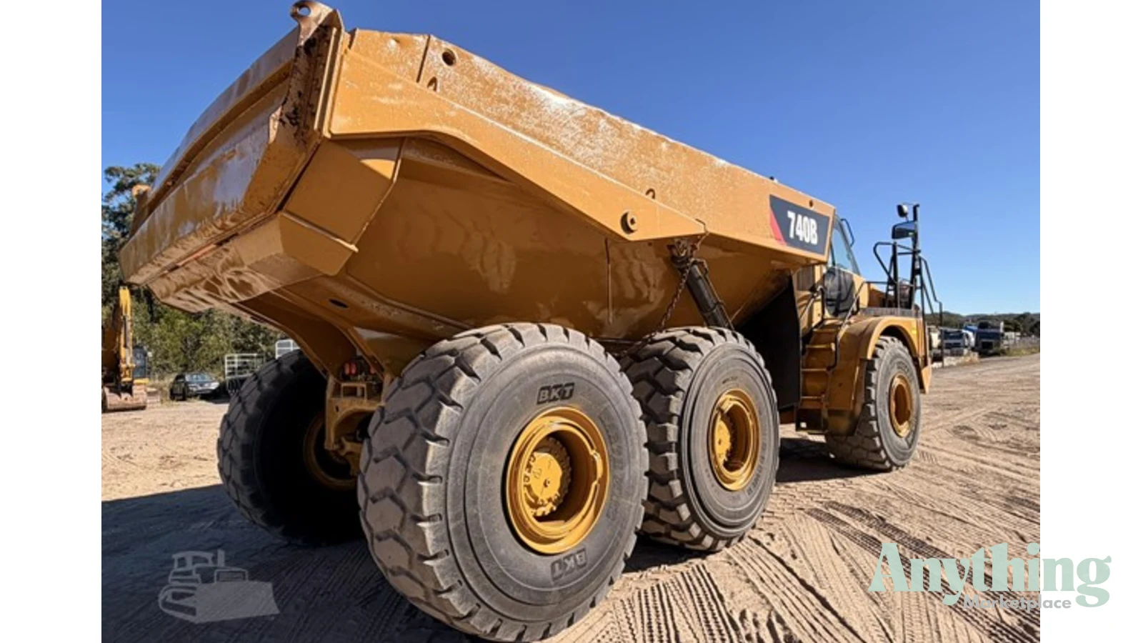 2014 Used Caterpillar 740B Dump Truck