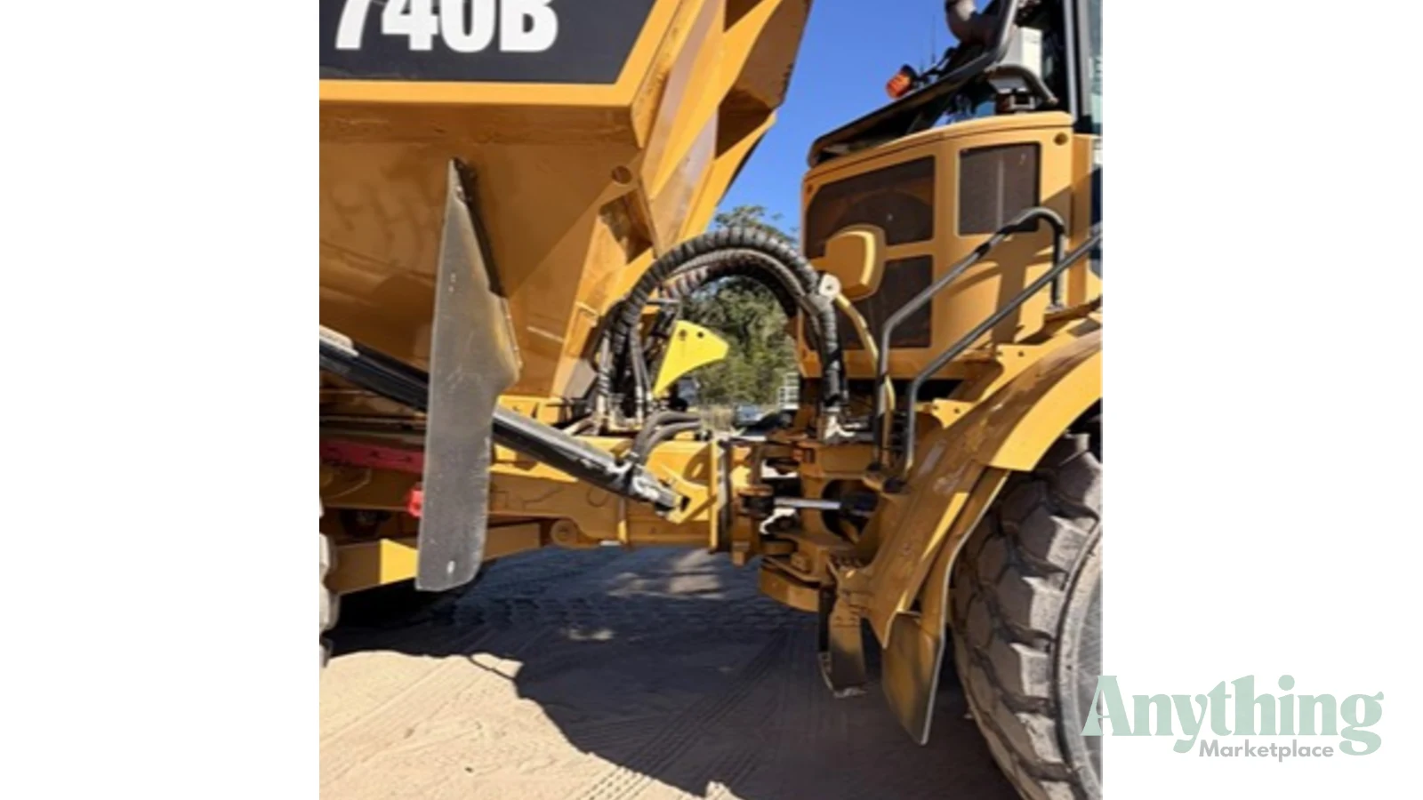 2014 Used Caterpillar 740B Dump Truck