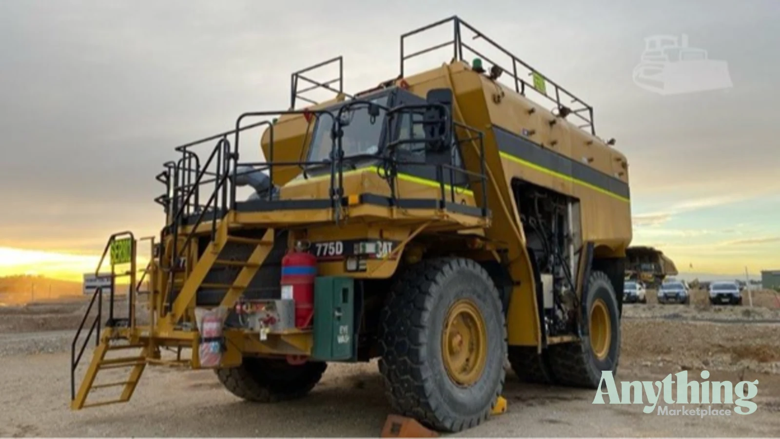 2000 Used Caterpillar 775D Dump Truck