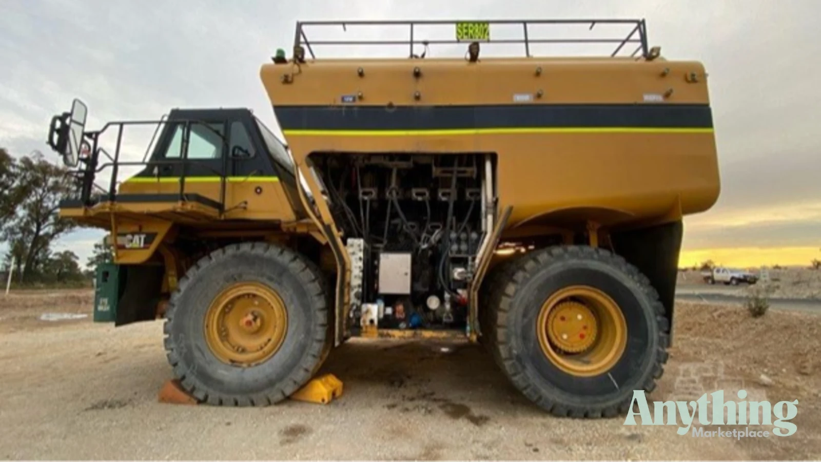 2000 Used Caterpillar 775D Dump Truck
