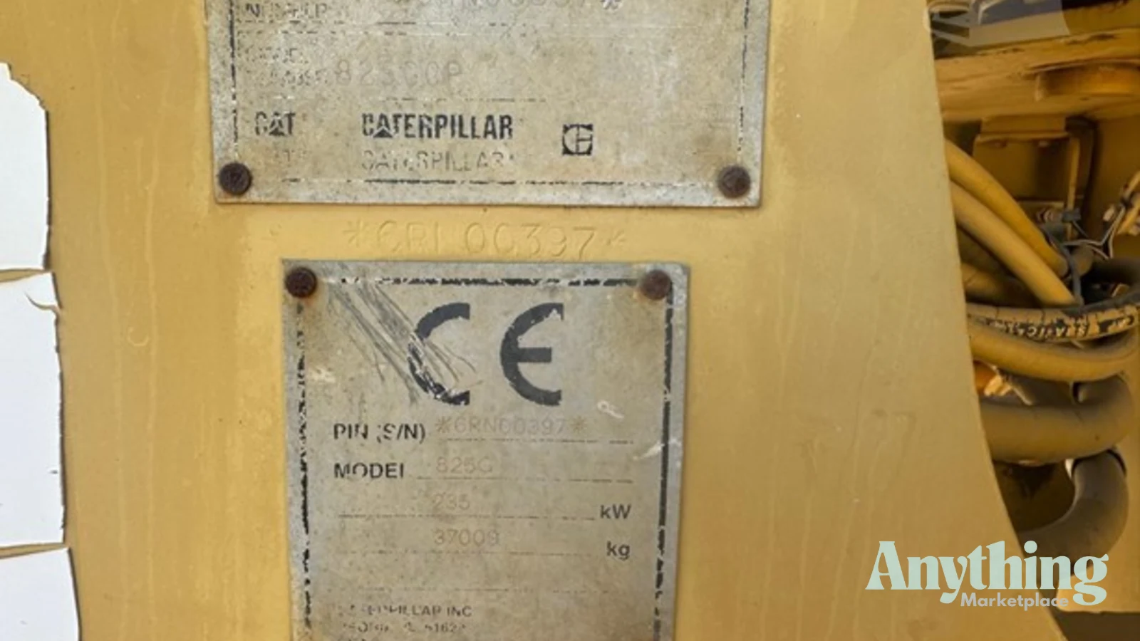 2001 Used Caterpillar 825GCP Roller Compactors
