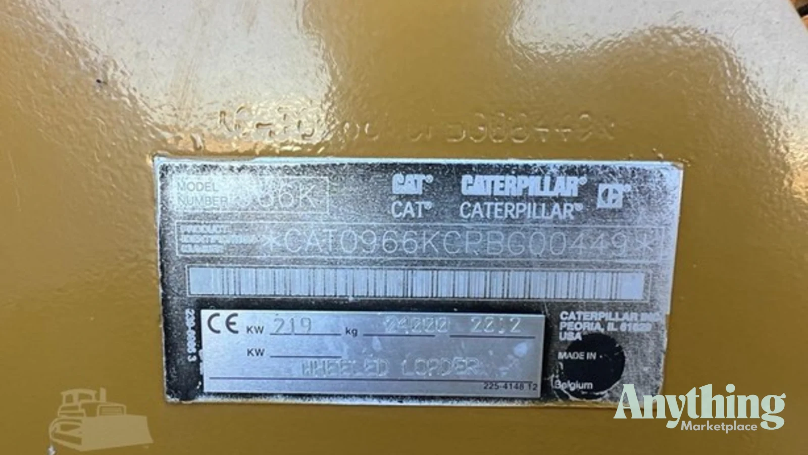 2012 Used Caterpillar 966K Loaders