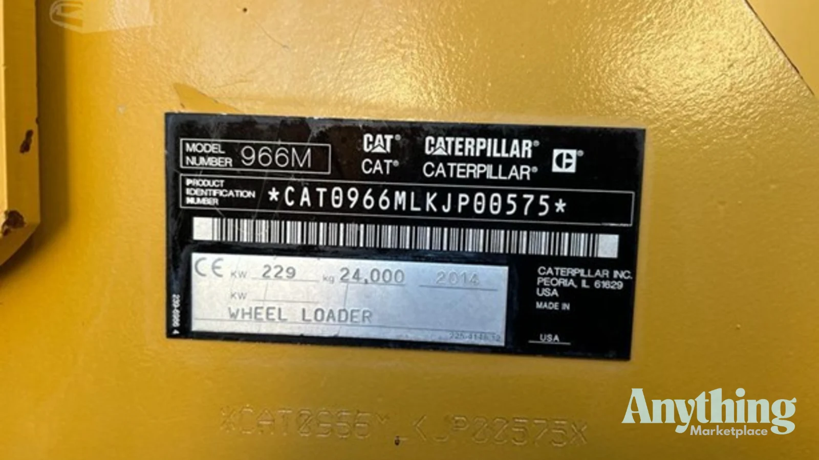 2014 Used Caterpillar 966M Loaders