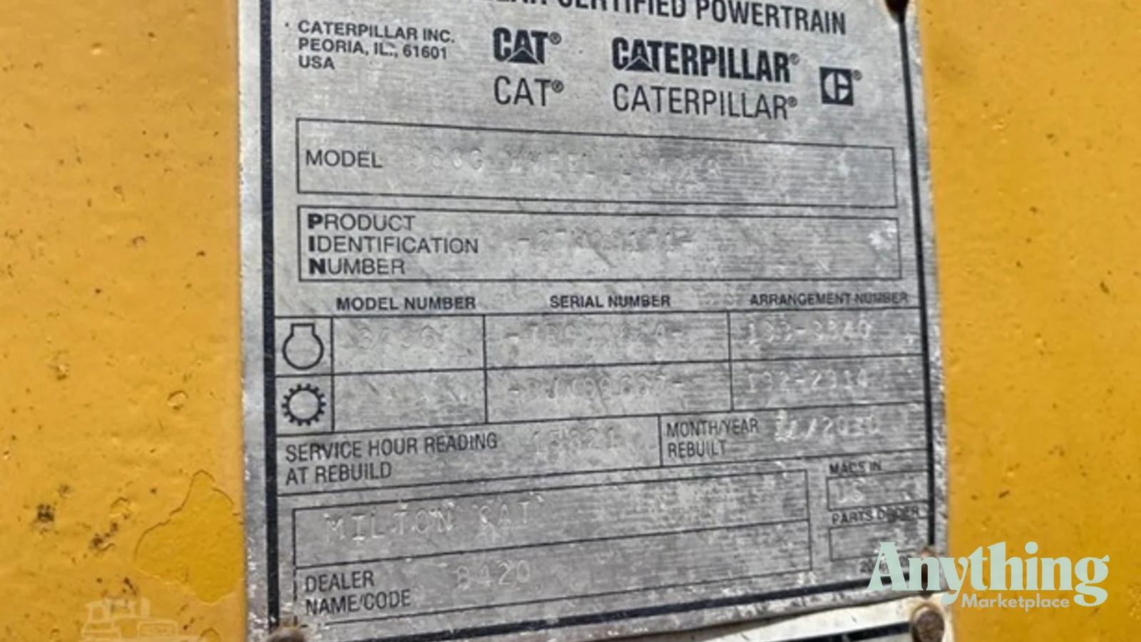 2001 Used Caterpillar 988G Loaders
