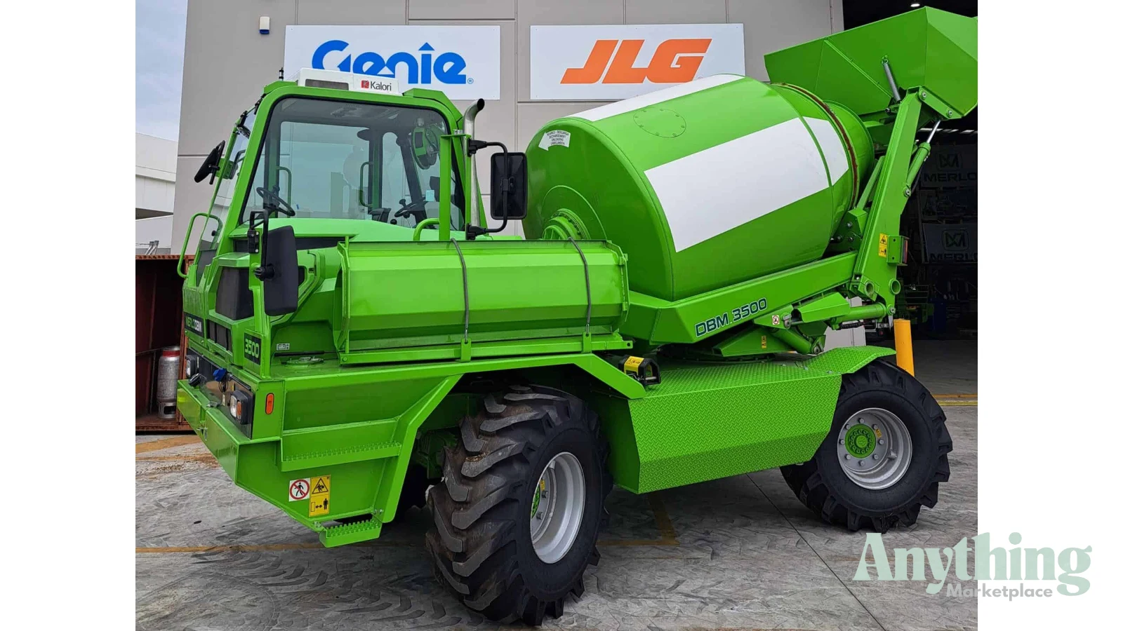 New Merlo DBM 2500-DBM 3500 Cement Mixers