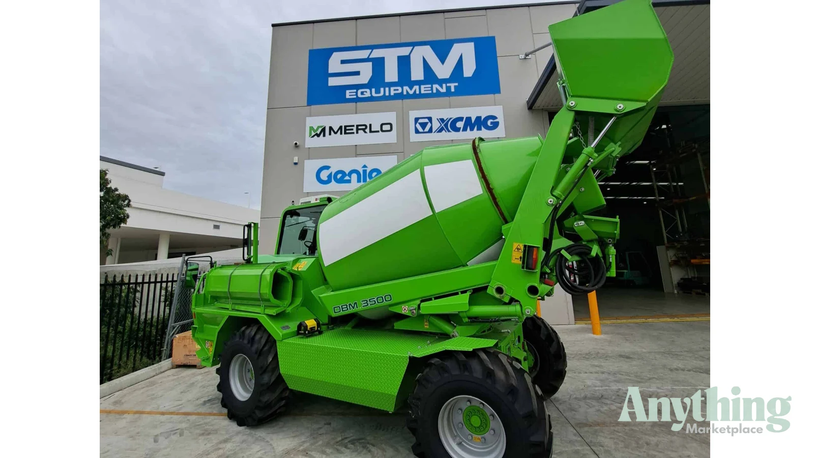 New Merlo DBM 2500-DBM 3500 Cement Mixers