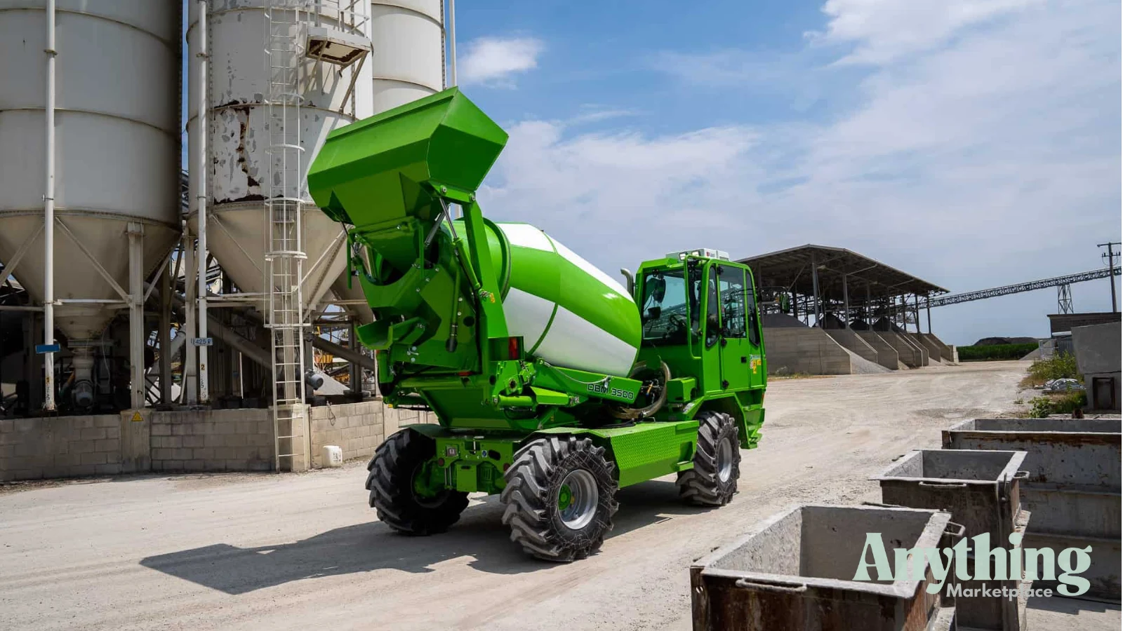 New Merlo DBM 2500-DBM 3500 Cement Mixers